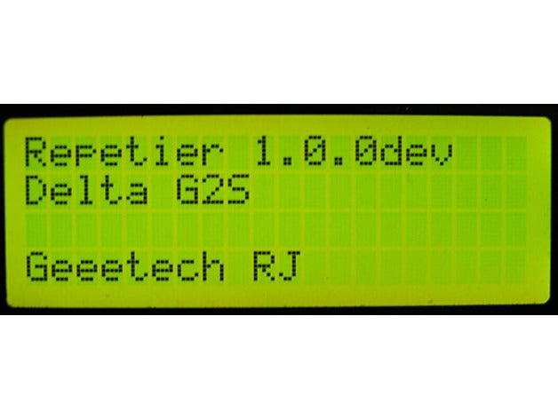 geetech g2s configuration repetier firmware 3d printers delta pro geeetech 3D print model - Mito3D