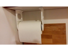 toalha de papel titular cozinha e sala jantar 3d print model - Mito3D