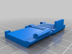 obturador del rodillo de la correa los ganchos soporte cocina y comedor 3d print model - Mito3D