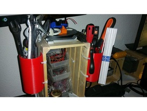 alet tutucu araç sahipleri & kutu kutusu el sahibi küçük araçlar toolsbox 3d print model - Mito3D