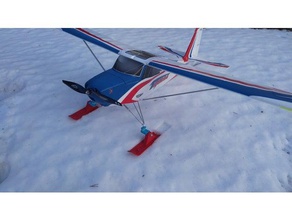 ski-avion rc tundra r c Fahrzeuge 3d print model - Mito3D