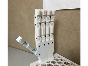 une main robotisée la robotique 3d print model - Mito3D