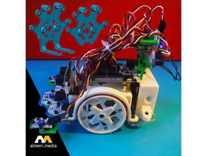 soporte componentes para printbots bq la robótica almerimedia printbot 3d print model - Mito3D