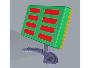 die simbox-Apparatur - version 5 simhub Erweiterungs-box video-Spiele 3d print model - Mito3D
