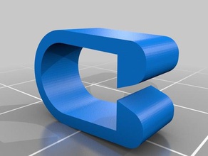 carrello cavo di clip la gestione dei cavi 3d print model - Mito3D