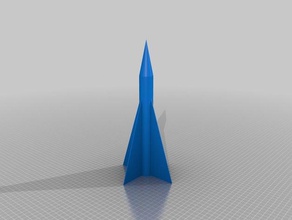 gigante espiral modo de foguete hobby 3d print model - Mito3D