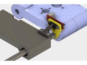 optical endstop anet a6 - x axis 3d printer parts 3d print model - Mito3D