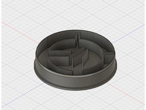 overwatch logotipo cortador de cookie cozinha e sala jantar 3d print model - Mito3D