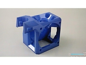 anycubic kossel e3d v6 radiador escudo de maravilla Impresora 3d las piezas delta plus e3dv6 hotend 3d print model - Mito3D