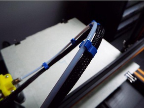 cr-10 bowden tüp kablo klipsi 3d yazıcı parçaları creality 3d print model - Mito3D