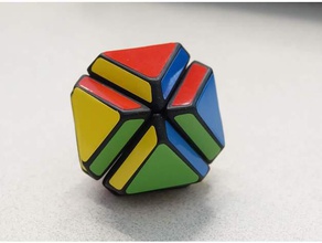 rcp truncated dueling tetra jr puzzles 2x2 mini eastsheen rubiks cube twisty puzzle 3d print model - Mito3D