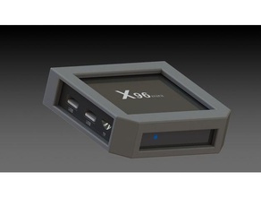 dava tv kutusu mini x96 3d yazıcılar 3d print model - Mito3D