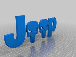 jeep punisher L'impression 3d 3d print model - Mito3D