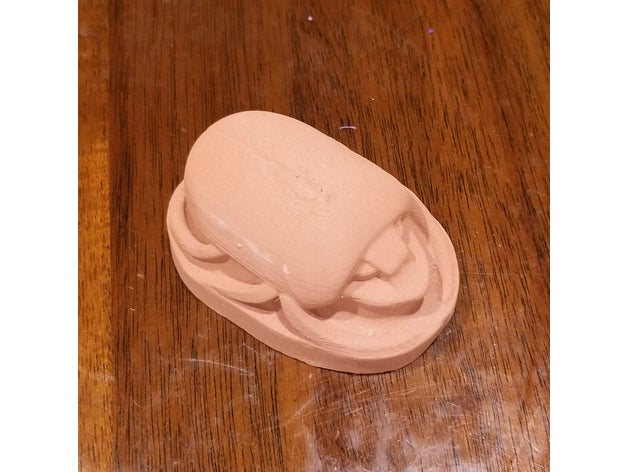 Mısır anıtsal bokböceği heykeller 3D print model - Mito3D
