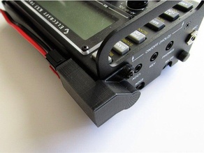elecraft kx3 anderson powerpole adapter electronics amateur radio hamradio ham openscad qrp radioamateur 3d print model - Mito3D