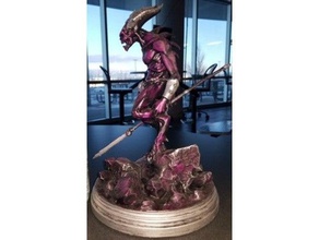 blood demon creatures statue 3d print model - Mito3D