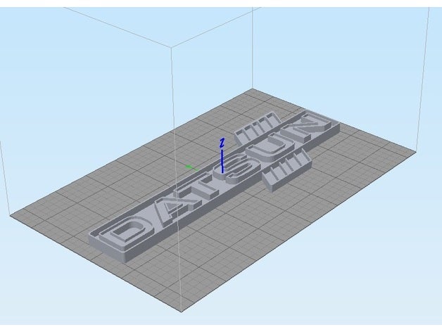 datsun rozet Otomotiv 3D print model - Mito3D