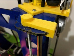p3 steel z-axis z-bar no screw bracket 3d printer parts 3d print model - Mito3D
