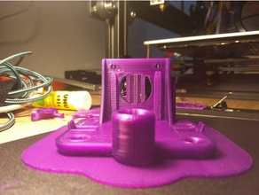 tarantula titan x carriage 3d printer parts e3d tevo extruder 3d print model - Mito3D