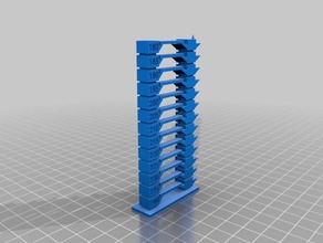 pla tower v2 3d printing tests customized 3d print model - Mito3D
