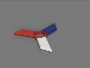 çok renkli fidget spinner oyuncaklar ve oyunlar 608 rulman inanılmaz Amerika Amerikan bayrağı mavi serin yaratıcı çift dualextrusion renk alanında ekstruder ekstruzyon malzeme oyuncak glag el gurur kırmızı redwhiteandblue atma yıldız beyaz 3d print model - Mito3D