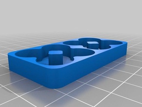özelleştirilmiş pil tepsi organizasyon 3d print model - Mito3D