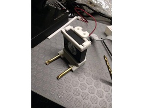 tusk cooling duet smart effector smaller fan 3d printer parts openscad 3d print model - Mito3D