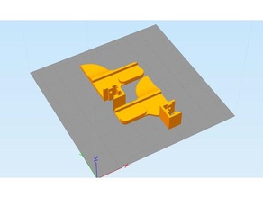 tronxy x3 filament holder 3d printing spool 3d print model - Mito3D