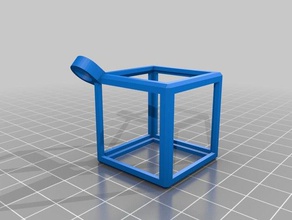 fidget cubo chave de cadeia gadgets brinquedo chaveiro 3d print model - Mito3D