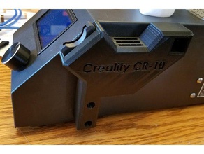 cr-10 sd card adapter holder 3d printer accessories cr10s cr10s4 cr10s5 cr10 mini creality upgrade 3d print model - Mito3D