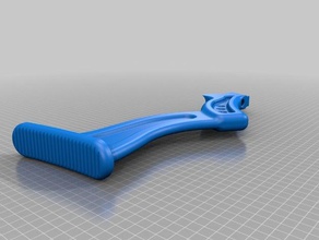 grip stock ar - hunting ny ca legal sport & outdoors rifle 3d print model - Mito3D