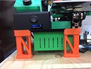 ender 2 bloc d'alimentation de montage en vertu l'imprimante L'imprimante 3d pièces 3d print model - Mito3D