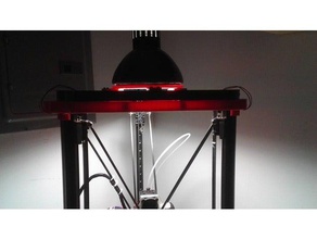 ışık halkası delta kossel 3d baskı 3d print model - Mito3D