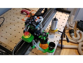 jtech lazer montaj aksesuarları xcarve cnc parçalar 3d print model - Mito3D