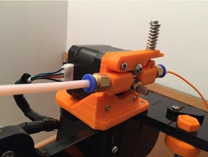 anet a8 bowden extruder mount all 175 filament 3d printer extruders upgrade 3d print model - Mito3D