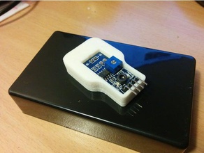 Elektro-meter-Detektor-Halter - Elektronik arduino diy home-automation sensoren 3d print model - Mito3D