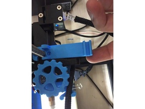cr-10s filament guide cable holder 3d printer parts 3d print model - Mito3D