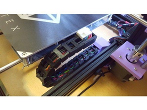 am8 rechten Seite y-Kette 3d-Drucker Teile Kabel-Kette Brutstätte 3d print model - Mito3D
