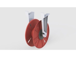 porta rollo 3d Drucker Zubehör - spool-Halter 3d print model - Mito3D