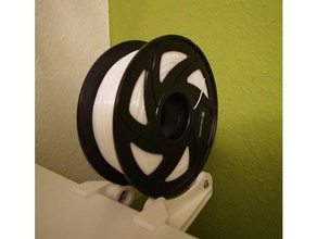 filamento titolare ikea stuva Stampante 3d accessori cuscinetto a sfera di supporto bobina hack porta 3d print model - Mito3D