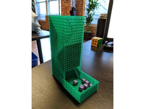 dice tower storable gate 3d print model - Mito3D