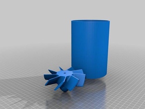 turbine casing 3d printing 3d print model - Mito3D