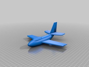 airplane art 3d print model - Mito3D