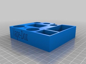 vape-doxv20 La impresión en 3d dock vape de pie el vaporizador 3d print model - Mito3D