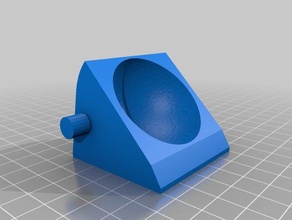 variabile dimensione pallina da golf stand La stampa 3d palla il 3d print model - Mito3D
