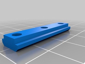 doble x-rail de montaje la robótica 3d print model - Mito3D