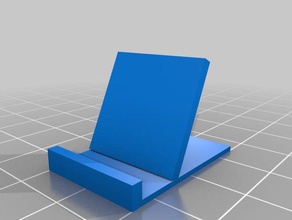 phone stand- simple 3d printing stand 3d print model - Mito3D
