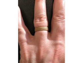el anillo de boda la joyería 3d print model - Mito3D