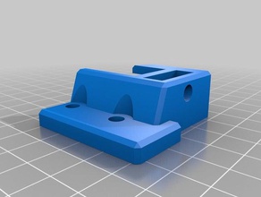 ender-2 ajustable z deje de remezclada Impresora 3d las piezas tope terminal creality ender 2 stop 3d print model - Mito3D