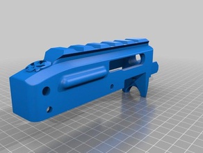 ruger 10 22 dummy receiver prop props 3d print model - Mito3D